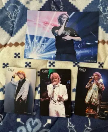 테고시 유야 2단 복권 4종 세트