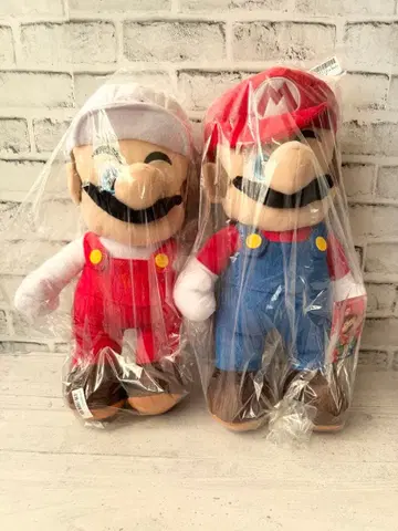 슈퍼 마리오 빅 사이즈 봉제 인형 2개 세트