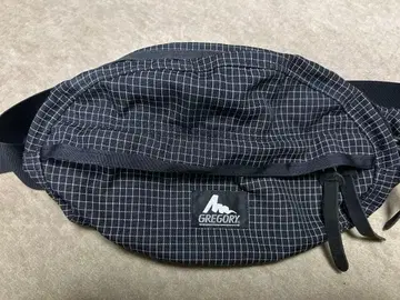 GREGORY 바디백 체크 무늬 테일메이트 S