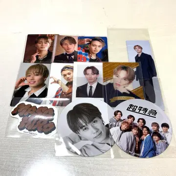 초특급 마사히로 트레이딩 카드 폴라로이드 혜택 스티커 AwA AwA