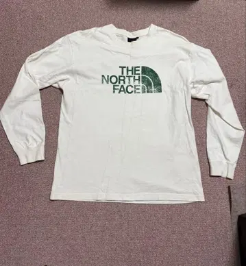 THE NORTH FACE 긴팔 티셔츠 XL 화이트
