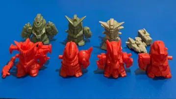 [ 정크제품 ] 건담 지우개 묶음 판매