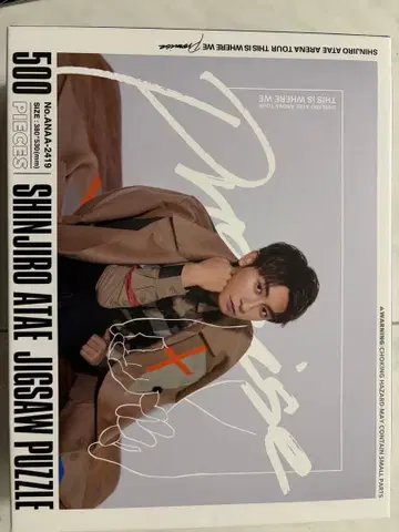 아타에 신지로 Promise 500 피스 직소 퍼즐