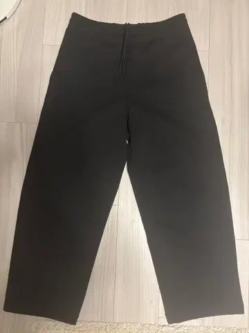 UNIQLO C 유니클로 씨 맨투맨 와이드 팬츠 블랙 L 사이즈