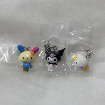 산리오 메지루시 액세서리 우사하나 쿠로미 코기뮨 3개 세트