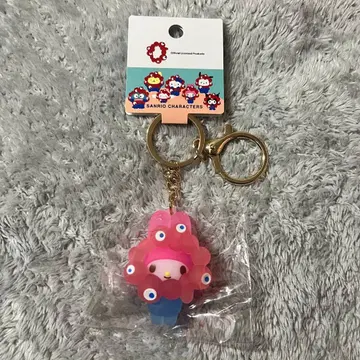 새상품 산리오 미야쿠미야쿠 클리어 키링 마이멜로디 오사카 만박