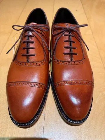 오츠카 브라운 스트레이트 팁 비즈니스 슈즈