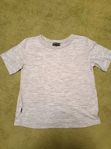 ICEBREAKER 그레이 반팔T셔츠 M