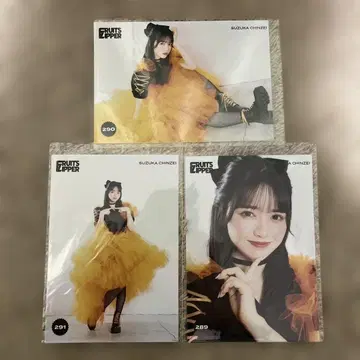 FRUITS ZIPPER 사진 세트 칭사이 스즈카