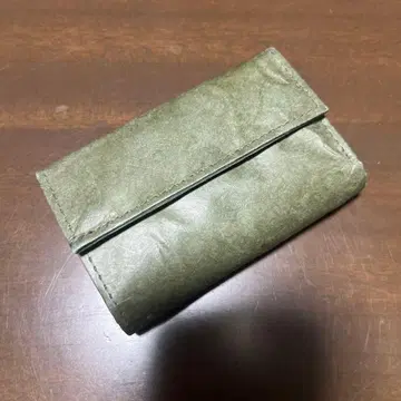 SITUS 올리브 그린 반지갑