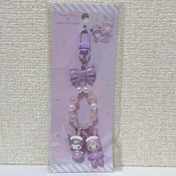 산리오 메조피아노 키링 쿠로미