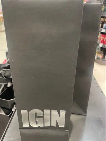 일본 한정판 IGIN 재팬 에디션 보틀넥 택 포함 포토 카드