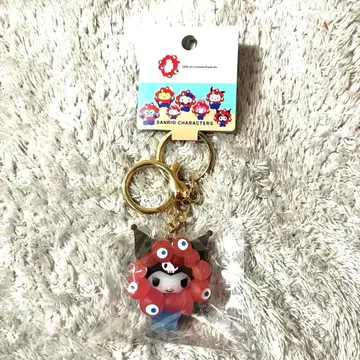 새상품 산리오 미야쿠미야쿠 클리어 키링 쿠로미 오사카 만박