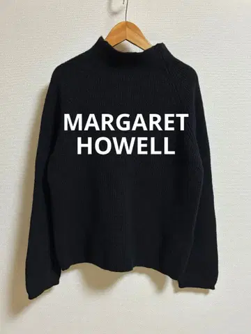 마가렛호웰 울 니트 보틀넥 일본제