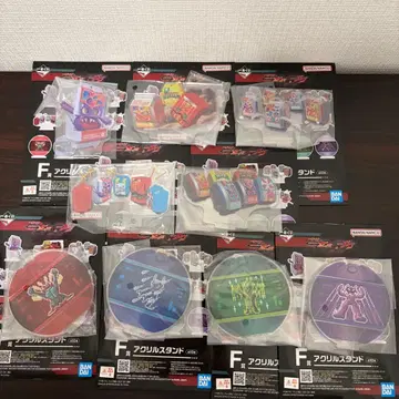 제일복권 가면라이더 제츠 & 가면라이더 가브 F상 9종 세미 컴프 세트