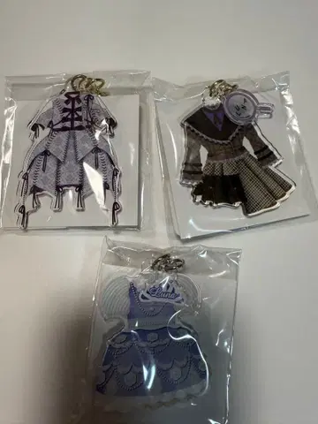 나카가와 루카 아크릴 키링 3종 FRUITS ZIPPER