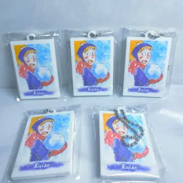 닌타마 란타로 파샤코레 미니 아크릴 키링 후와 라이조 5개 세트