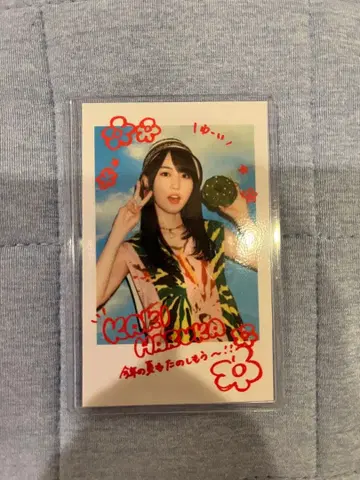 노기자카46 카키 하루카 폴라로이드풍 사진