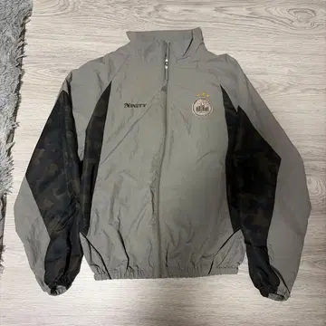 9090 나일론 자켓 상의 그레이 [ 품절 모델 ] 짧은 기장