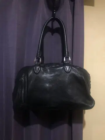 이삼 카타야마 백라쉬 보스턴 가죽 백 덤 포함