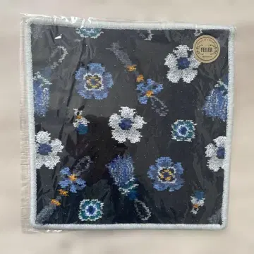 페이러 손수건 블루 태슬 미사용 새상품 한정품