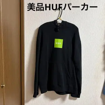 HUF 후드티 M 속기모