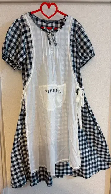 핑크하우스 탭 원피스