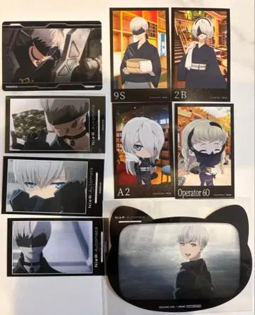 니어 오토마타 난자타운 극락탕 트레이딩 카드 세트