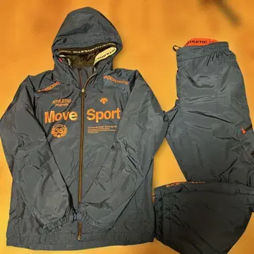 Move Sport 자켓과 팬츠 세트 네이비