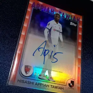 j리그 topps 2025 아피아타위아 쿠보 1/25 직필