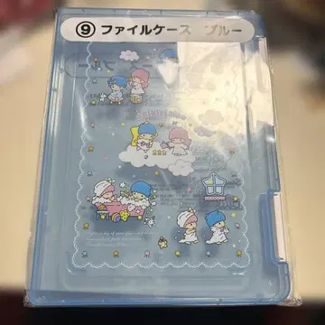 키키&라라 행운 복권 파일 케이스 블루