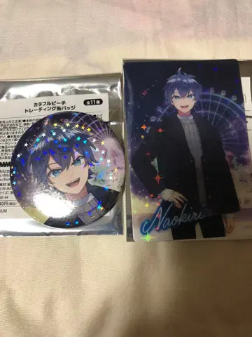 컬러풀 피치 나오키리 토부 동물공원 캔뱃지 트레이딩 카드