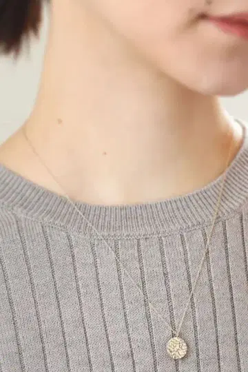 K10 코인 모티브 타격 목걸이