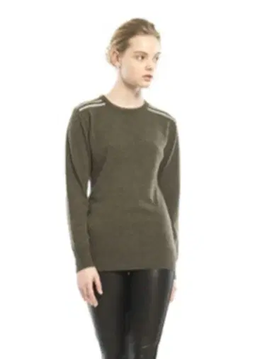 미사용 새상품 보더스 앳 발코니 캐시미어 V넥 니트 긴팔 스웨터