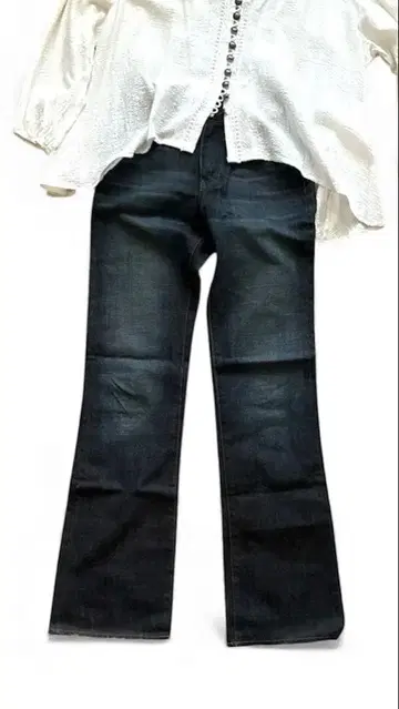 Calvin Klein 데님 청바지/부츠컷/슬림