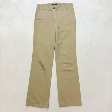 LANDS' END 코튼 스트레이트 팬츠 치노 팬츠