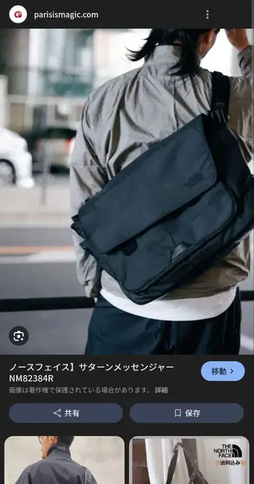 더 노스 페이스 / 새턴 메신저