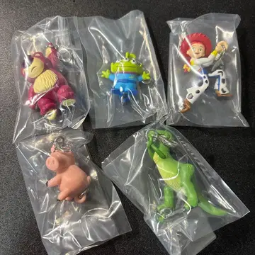 [ 새상품 ] 토이 스토리 흔들흔들 이어지는 마스코트 4개 세트