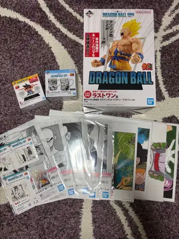 드래곤볼 제일복권 40주년 라스트 원상 하위상 세트