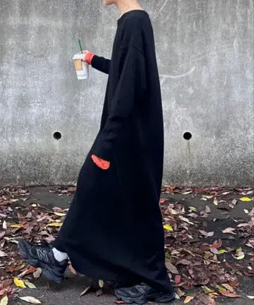 차오패닉 티피 PON 기획 울 혼방 크루넥 니트 원피스