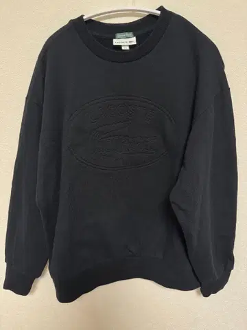 [컨디션 최상] LACOSTE 블랙 트레이닝복 US S