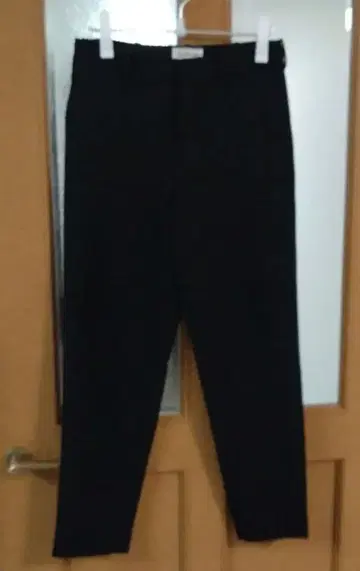 CONTEMPO 블랙 슬랙스 S