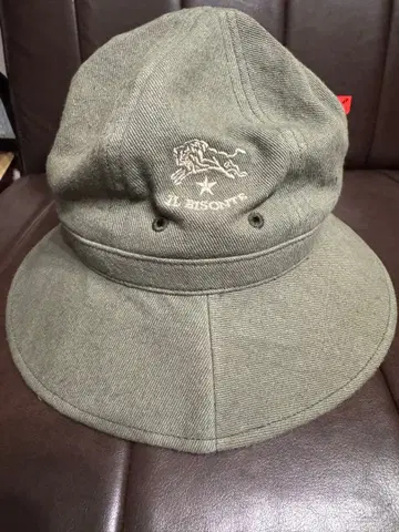 IL BISONTE 버킷 햇 올리브