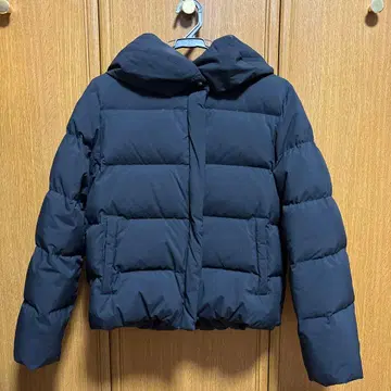 Vis 블랙 다운 코트