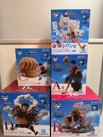 제일복권 원피스 해적왕으로 가는 길 A.B.C.D.라스트 원상 묶음 판매