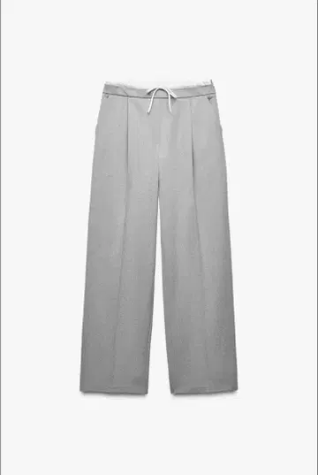 ZARA 와이드 레그 팬츠 더블 허리 밴딩