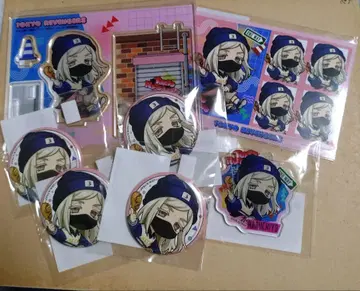 도쿄 리벤저스 마루쿠지 아메리칸 팝 산즈 하루치요 7개 세트