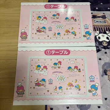 산리오 당첨 복권 키키&라라 1테이블