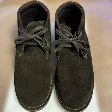 Rockport 블랙 스웨이드 부츠