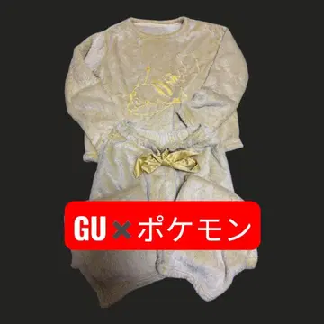 GU 포켓몬 피카츄 마쉬멜로우 필 라운지 세트